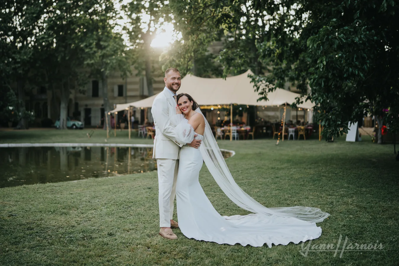 Mariage de Pauline & Florent au Domaine de la Solencière près de Béziers - photographie par Yann Harnois - image 24